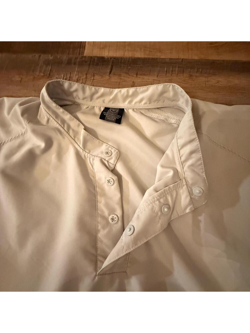 nike golf mens pullover large‎ Vintage Pockets Beige - Picture 3 of 9